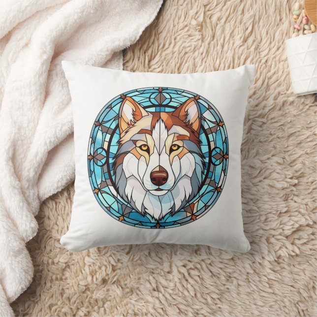 Coussin Chien sibérien Husky Sibérien (Couverture)