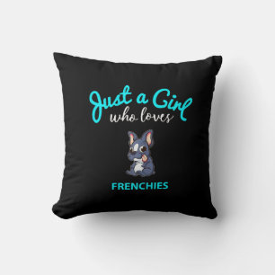 Coussin Chien-taureaux Français Pour Filles Enfants Chien-