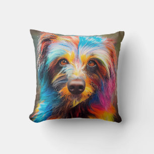 Coussin Chien Teckel animal animal familier animal adorabl