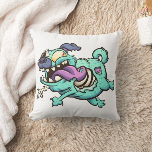 Coussin Chien Zombie (Couverture)