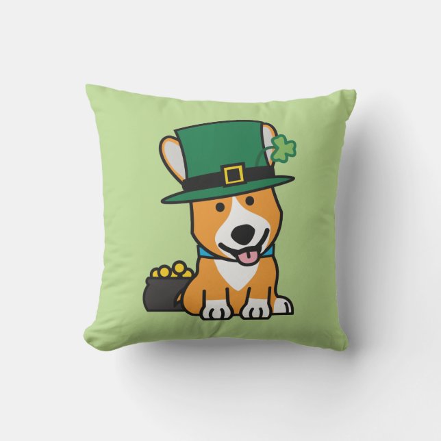 Coussin Chienchien de chiot de chien de lutin de corgi du (Recto)