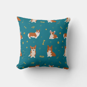 Coussin Chiens de chiot de Corgi mignons