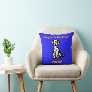 Coussin Chiens et malheur !