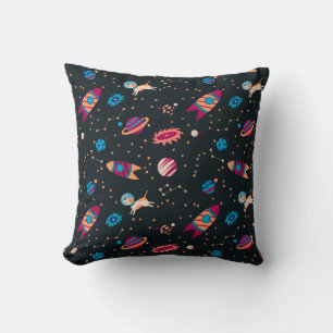 Coussin Chiens Motifs spatiaux