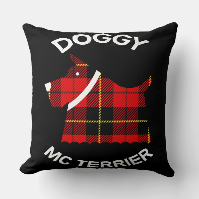 Coussin Chiens Terrier Écossais | Terriers | Propriétaires (Recto)