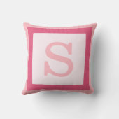 Coussin Chiffre de naissance rose Poids d'anniversaire (Verso)