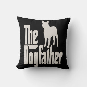 Coussin Chiffre de taureau français Frenchie Le Chien Pè