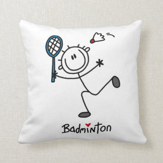 Coussin Chiffre masculin de base badminton de bâton