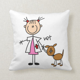 Coussin Chiffre vétérinaire de bâton avec le carreau de