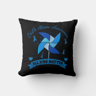 Coussin Child Abuse Awareness All Kids Matter Stop the Abu