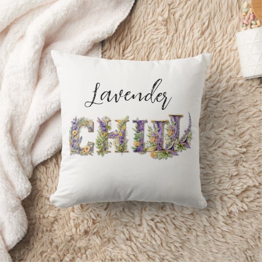Coussin Chill de lavande (Couverture)