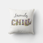 Coussin Chill de lavande (Recto)