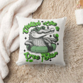 Coussin Chillin' Like a Croc Star Cool pour enfants (Couverture)