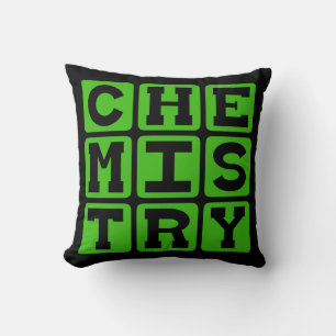 Coussin Chimie, L'étude de la matière