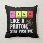 Coussin Chimie Physicienne Professeur Proton Science<br><div class="desc">Funny Nerdy Science Surprise pour un étudiant, chimiste, physicien, enseignant, scientifique ou pharmacien. Cadeau idéal pour tous les scientifiques qui aiment expérimenter ou faire une expérience en laboratoire ou en laboratoire.</div>