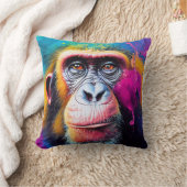 Coussin Chimpanzé Ape Animal Discovery Adventure Nature (Couverture)