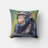 Coussin Chimpanzé fou mignon (Recto)