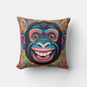 Coussin Chimpanzé fou mignon (Recto)