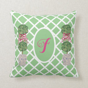 Coussin Chinoiserie Ginger Jar Jars Topiary