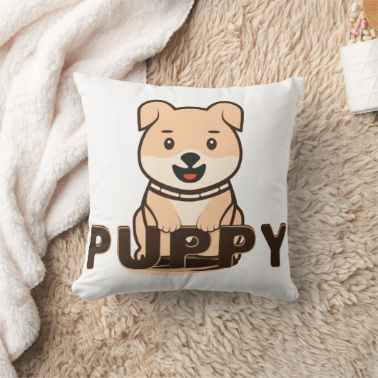 Coussin Chiot (Couverture)