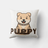 Coussin Chiot (Verso)