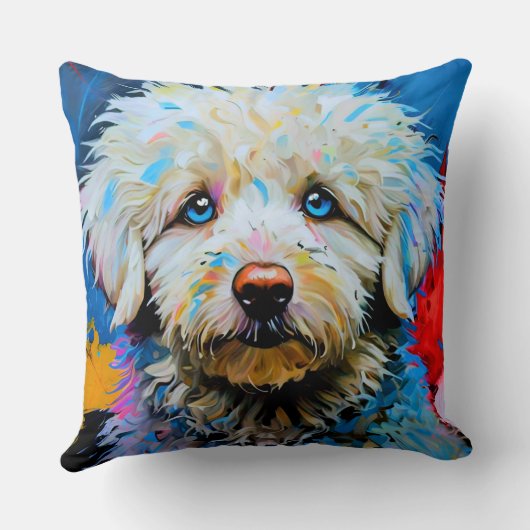 Coussin Chiot (Verso)