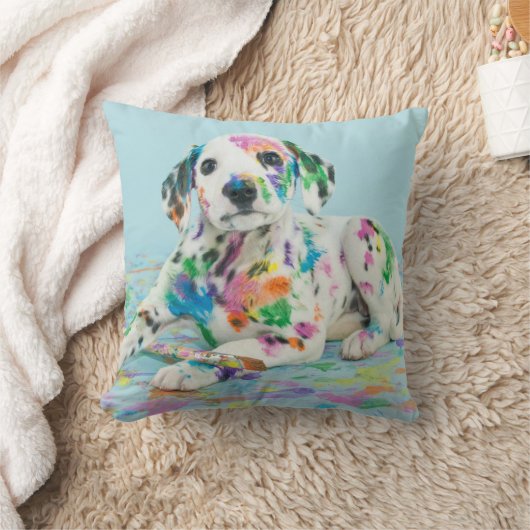 Coussin Chiot dalmatien (Couverture)