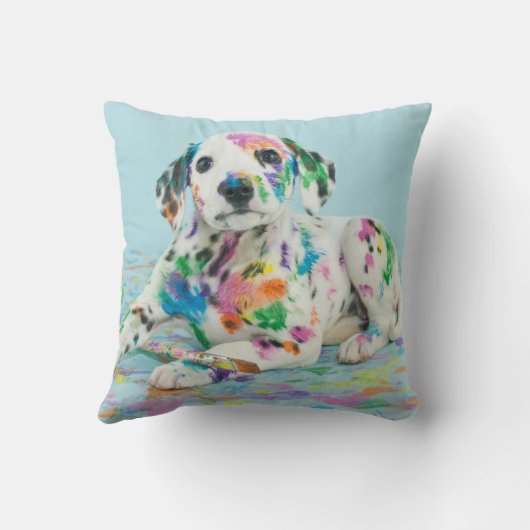 Coussin Chiot dalmatien (Verso)