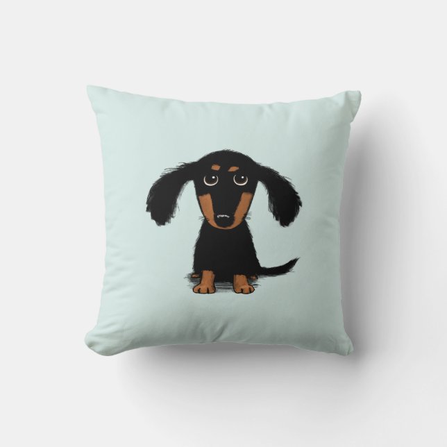 Coussin Chiot de Dachshund| Adorable chien de Wiener (Recto)
