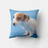 Coussin Chiot de Jack Russell (Verso)
