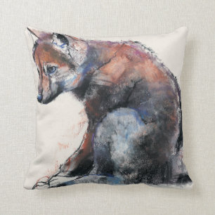 Coussin Chiot de loup polonais 2001