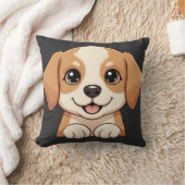 Coussin Chiot Dessin Animé Charmant (Couverture)