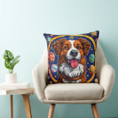 Coussin Chiot Galaxie pour Décoration de Maison et de Cham (Chaise)