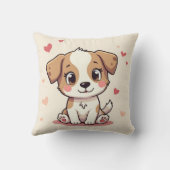 coussin chiot mignon (Verso)