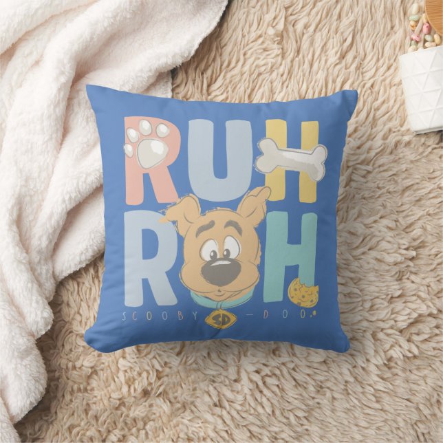 Coussin Chiot Scooby-Doo "Ruh Roh" (Couverture)