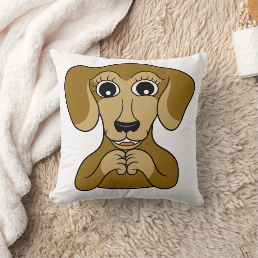 Coussin Chiot Teckel (Couverture)