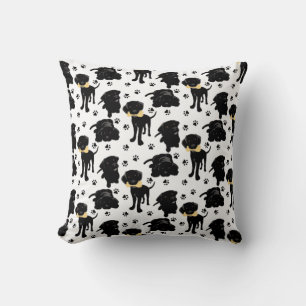 Coussin Chiots de récupération Black Labrador