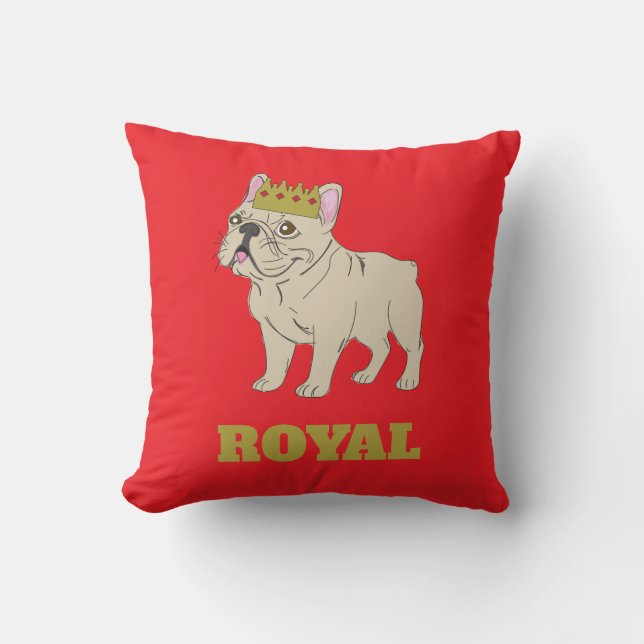 Coussin Chiots royal (Recto)