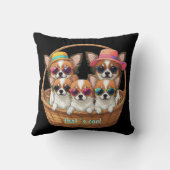 Coussin Chiouahua chiots cool (Verso)