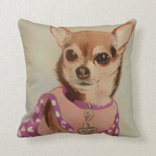 Coussin Chiwawa de fantaisie