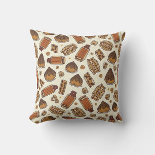 coussin chocolat