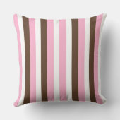 Coussin Chocolat Vanille Rose (Verso)