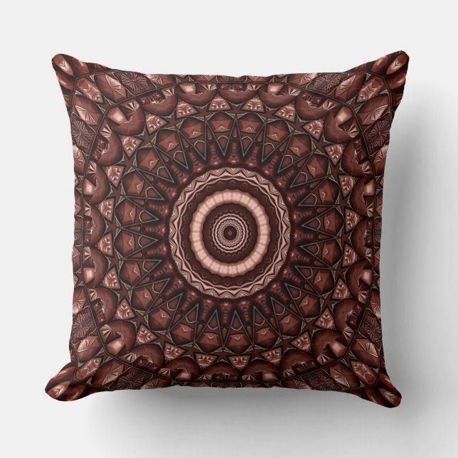 Coussin Chocolate Candy Holiday Throw Pillow (Recto)