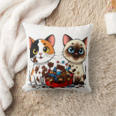 Coussin Chocolate Mess Cats (Couverture)