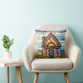 Coussin Choeur de la Terre - Petit Vitrail de la Maison - (Chaise)