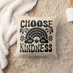 Coussin Choisir la gentillesse vintage