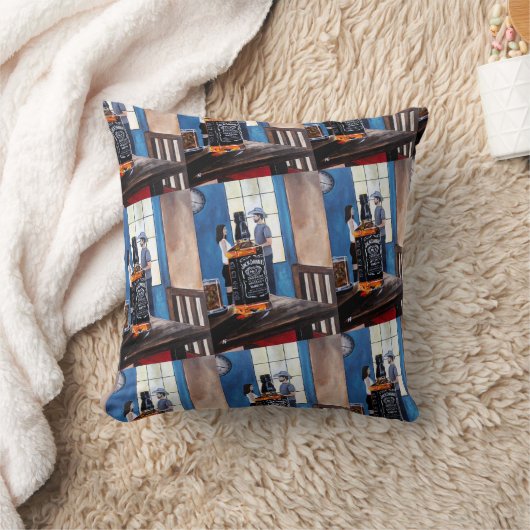 Coussin Choisir Texas Peinture par Alfred Fox (Couverture)