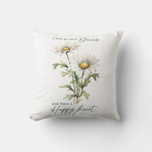 Coussin Choisissez Des Faisées Et Avoir Un Coeur Heureux