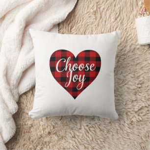 Coussin Choisissez Joy Inspirational Quote