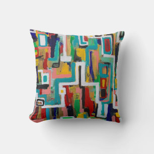 Coussin Choisissez votre chemin 16 x 16 Poly Throw Pillow